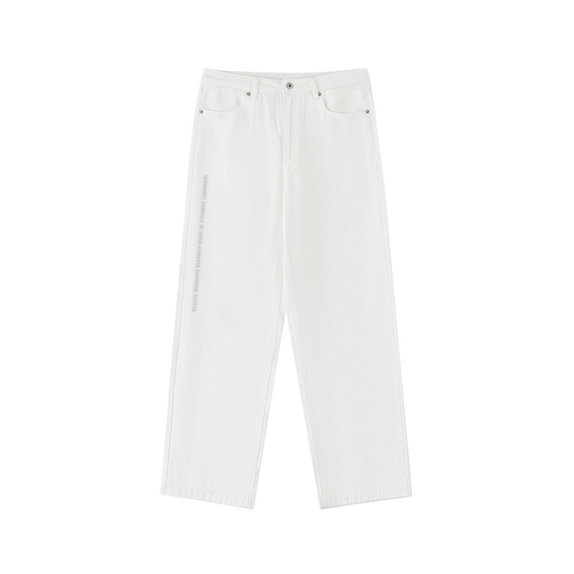 Men's Heavyweight Cotton Straight Pants