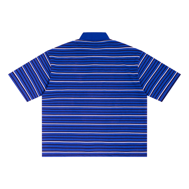 POKERFACE Striped Box Polo