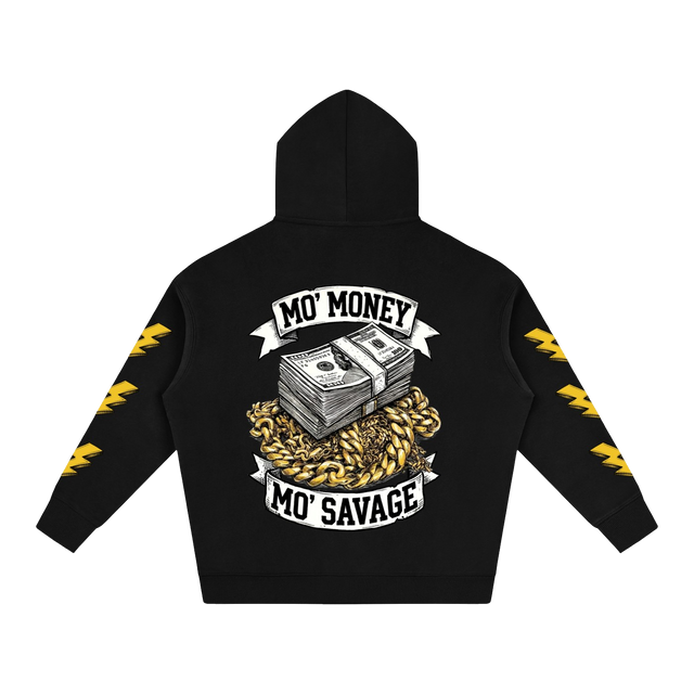 Mo' Money Mo' Savage Oversize Hoodie