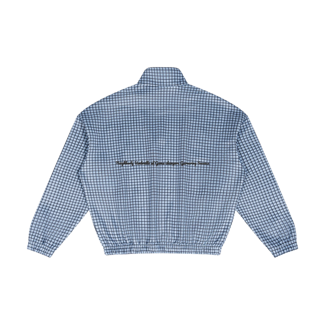 NUGGS Plaid Quarter-Zip Pullover