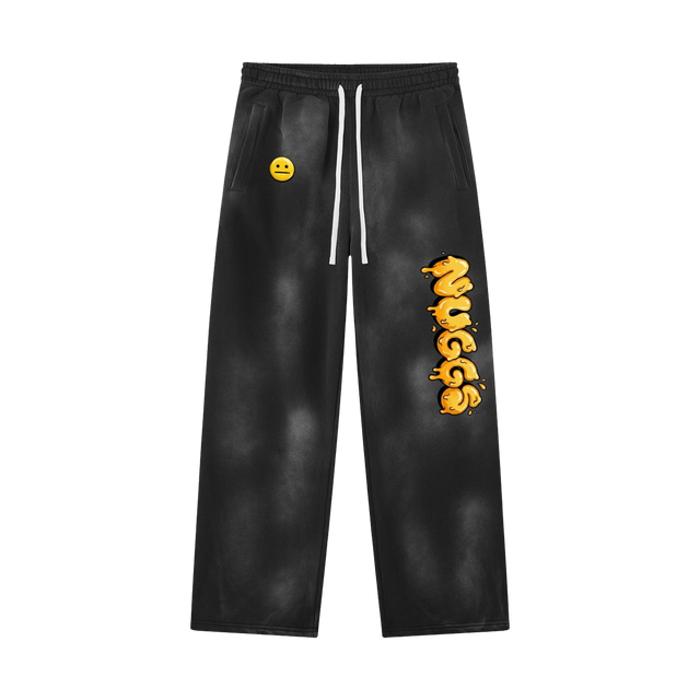 NUGGS DRIP Sunfade Wide-Leg Sweatpants