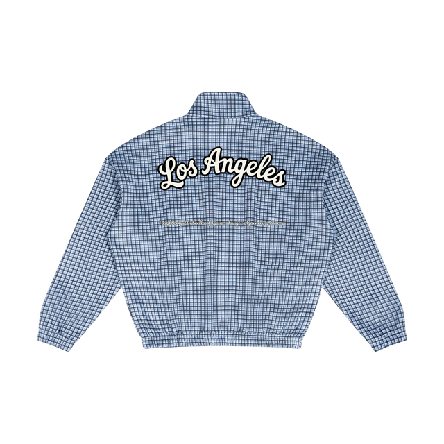 Nuggs LA Plaid Quarter-Zip Jacket