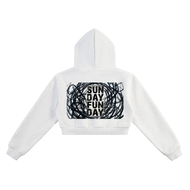 LA Takeover Cropped Hoodie