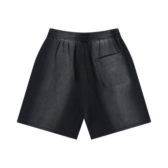 NUGGS DRIP Distressed Shorts