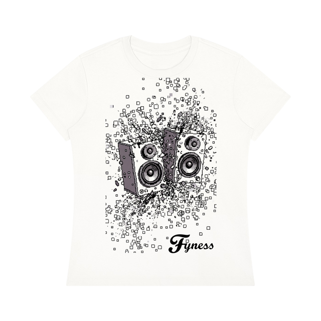 Women's Fyness Boomin Cropped Bodycon Tee