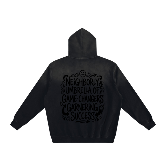 GOALS OVER DISTRACTIONS Sunfade Hoodie