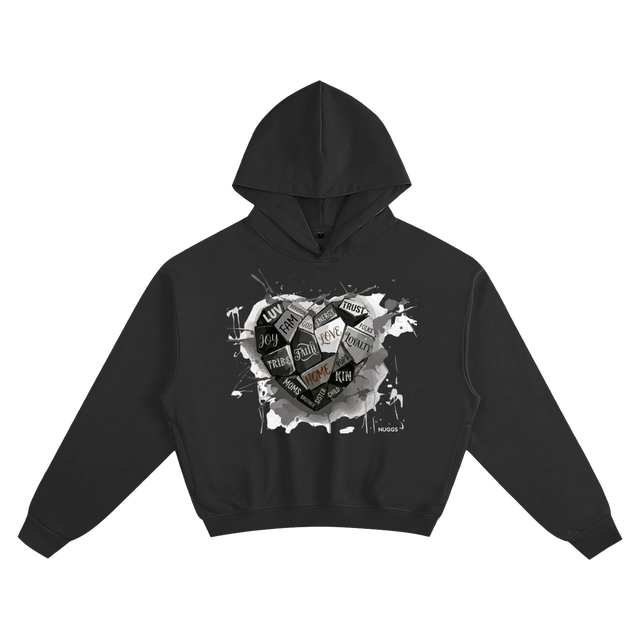 Women's LOVE ONE Cropped Hoodie