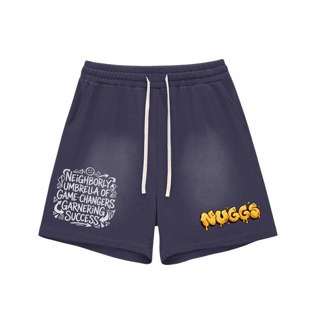 NUGGS DRIP Sunfade Shorts