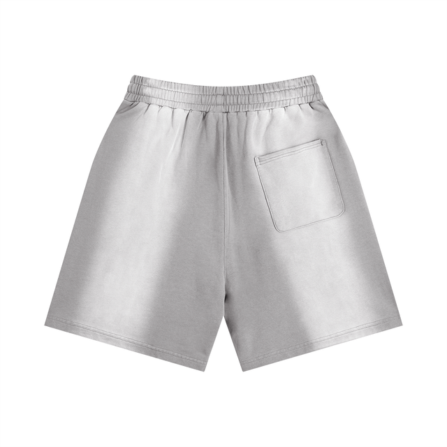NUGGS DRIP Distressed Shorts