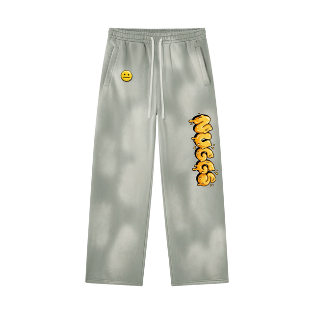NUGGS DRIP Sunfade Wide-Leg Sweatpants