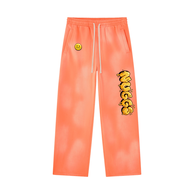 NUGGS DRIP Sunfade Wide-Leg Sweatpants