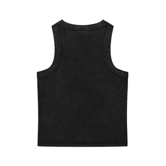 Pokerface Snow Washed Tank Top