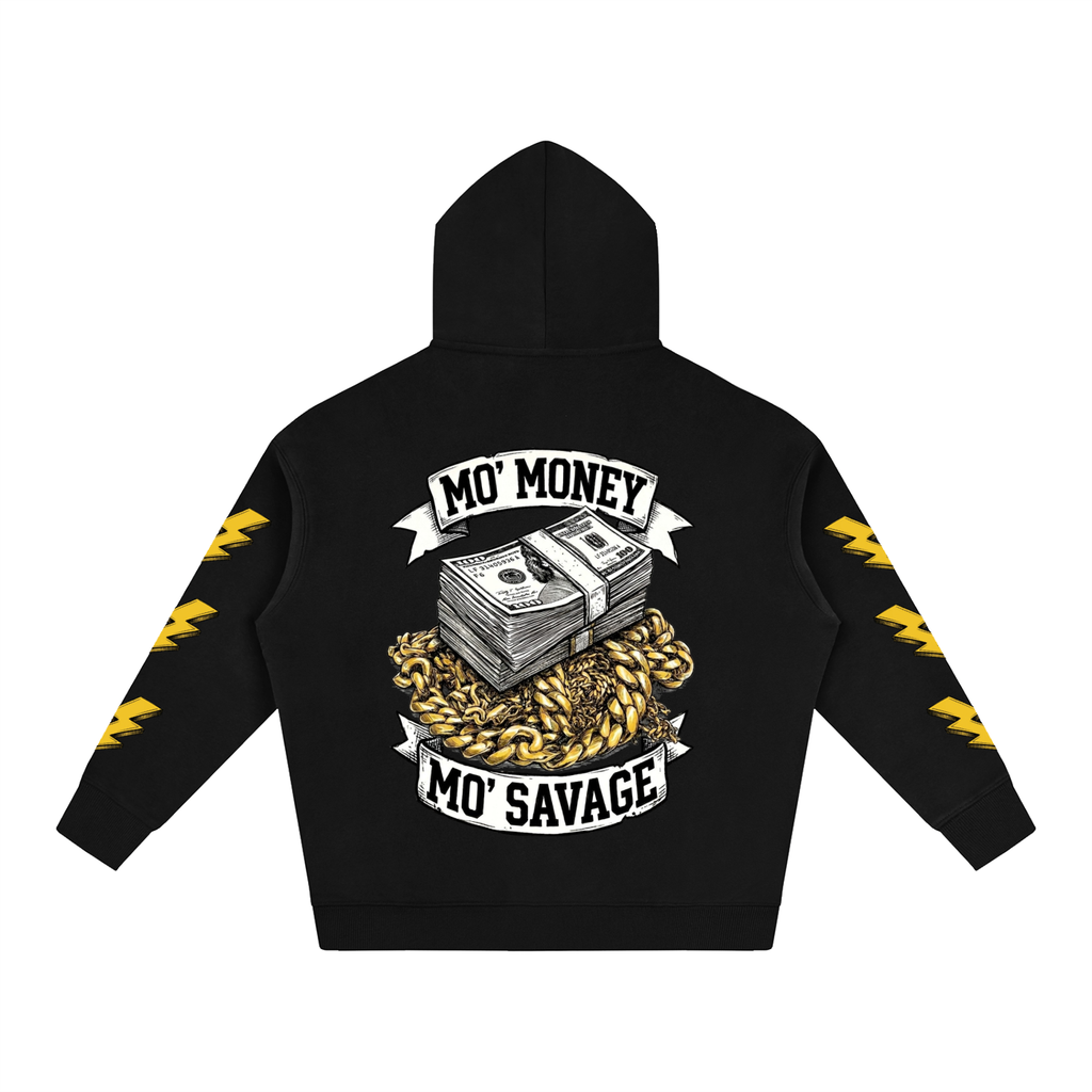 Mo' Money Mo' Savage Oversize Hoodie