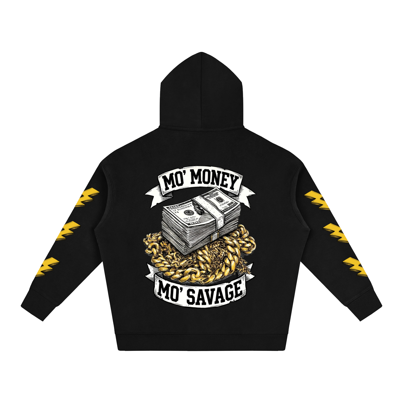 Mo' Money Mo' Savage Oversize Hoodie