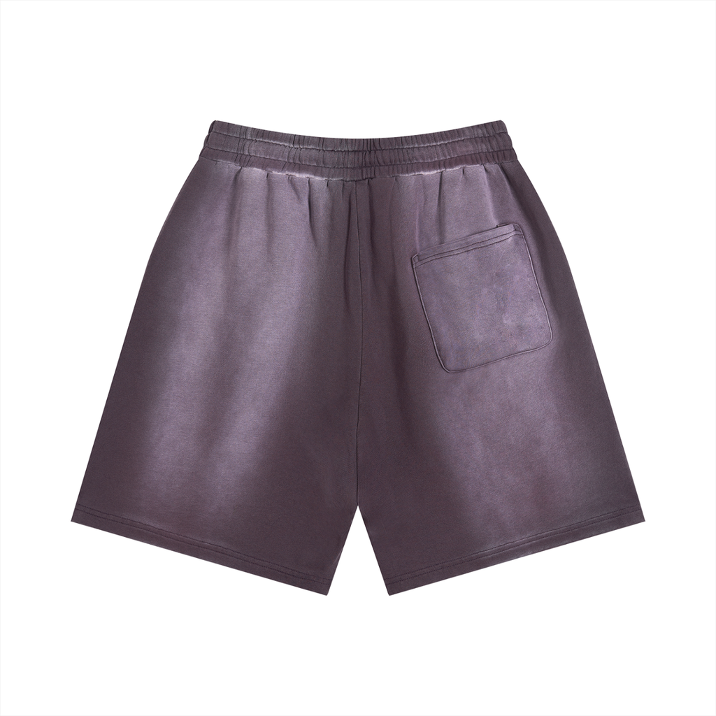 NUGGS DRIP Distressed Shorts