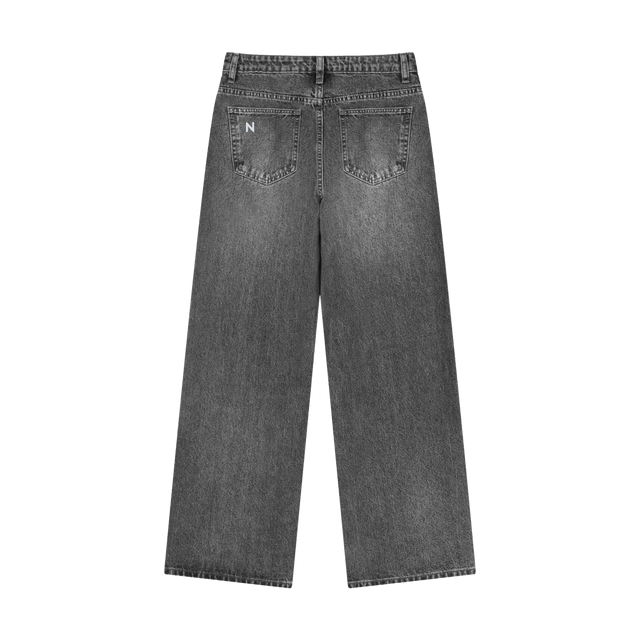 Women’s Wide Stripe Denim Jeans