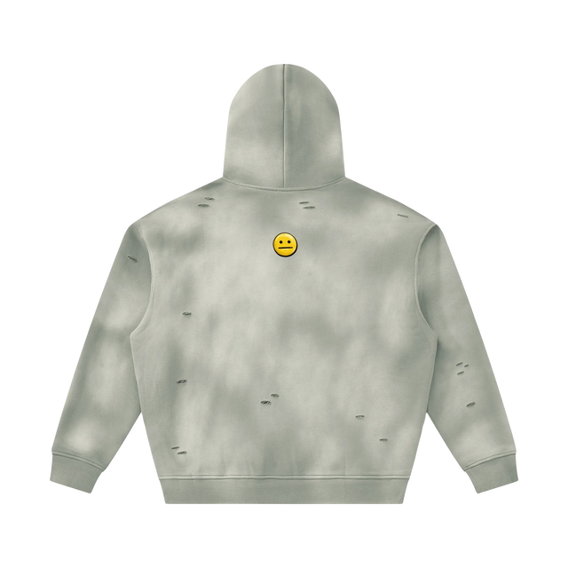 NUGGS Drip Sunfade Frayed Hoodie
