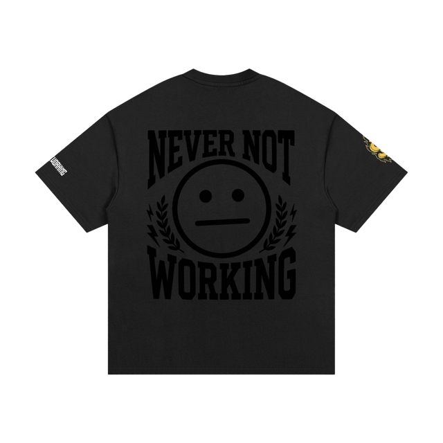 YUNG LA x NEVER NOT WORKING Heavyweight Tee