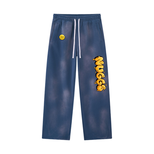 NUGGS DRIP Sunfade Wide-Leg Sweatpants