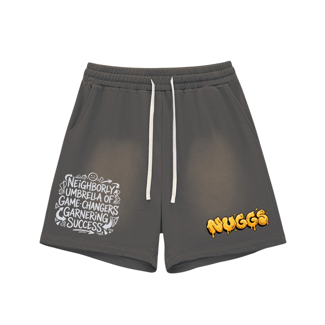NUGGS DRIP Sunfade Shorts