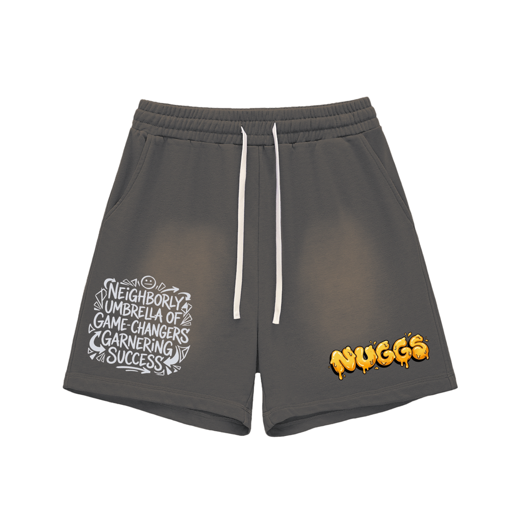 NUGGS DRIP Sun Fade Shorts