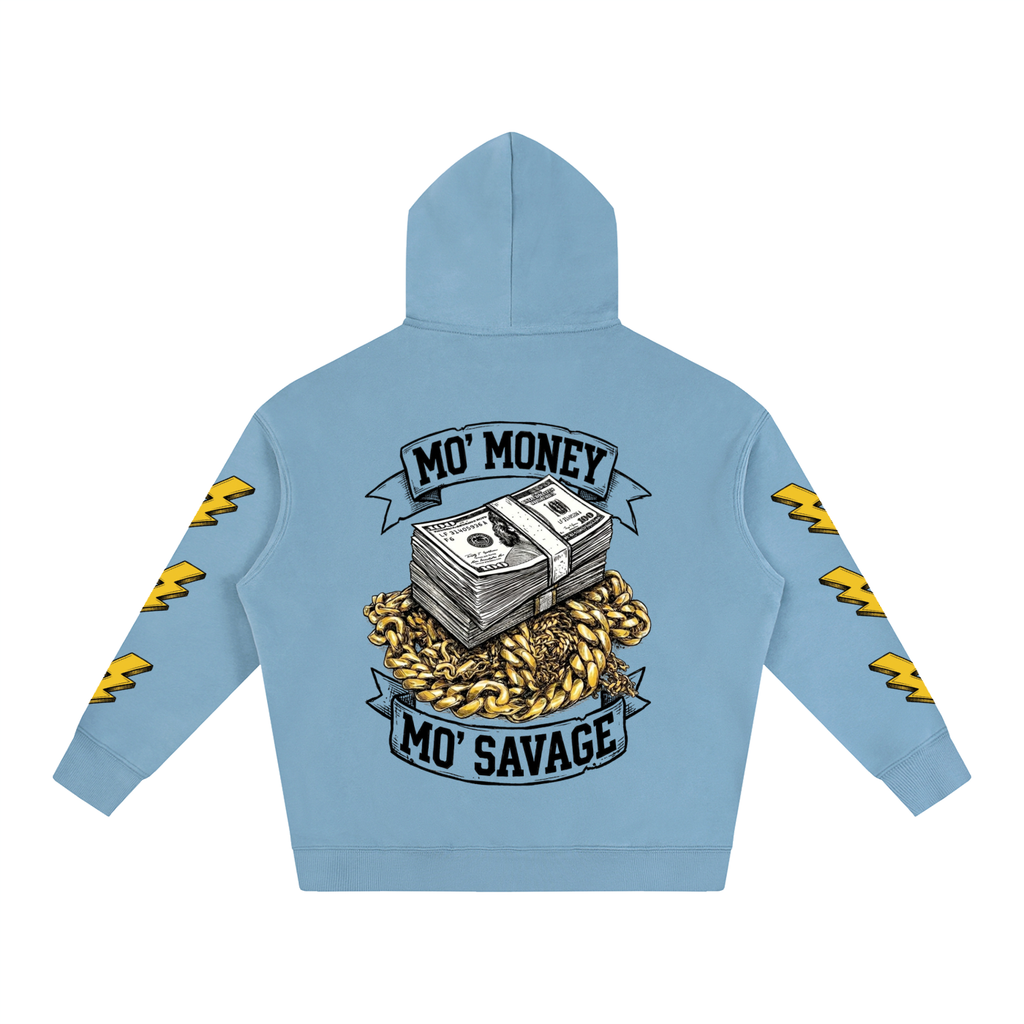 Mo' Money Mo' Savage Oversize Hoodie