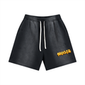 NUGGS DRIP Distressed Shorts