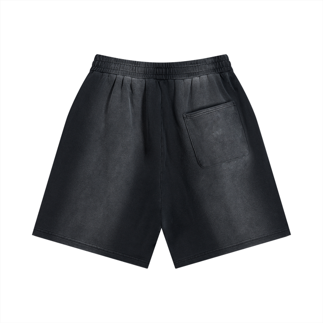 NUGGS DRIP Distressed Shorts