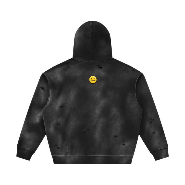 NUGGS Drip Sunfade Frayed Hoodie