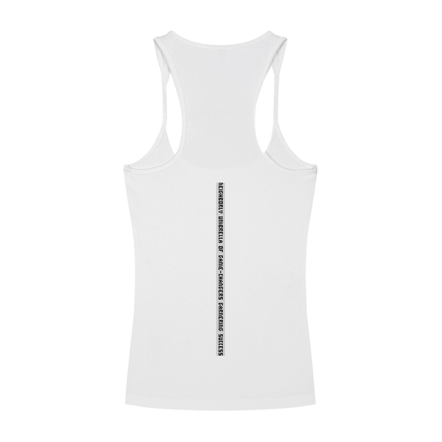 Slim Ribbed Racerback Tank
