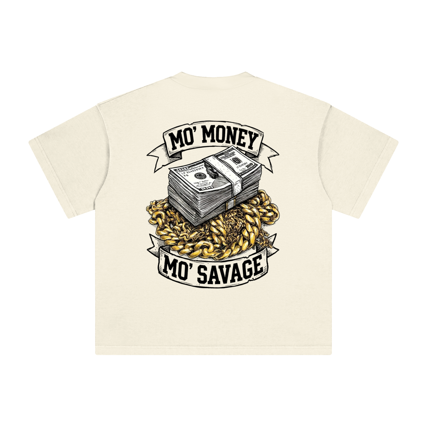 Mo' Money Mo' Savage Heavyweight Tee
