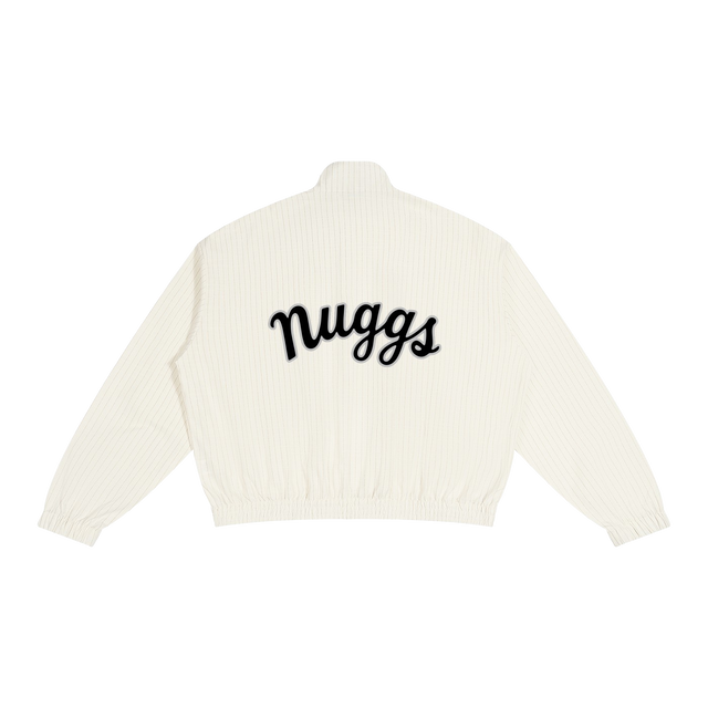 NUGGS Stripe Full-Zip Track Jacket