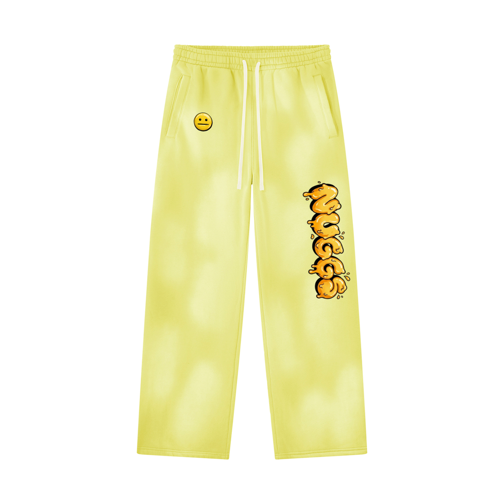 NUGGS DRIP Sunfade Wide-Leg Sweatpants