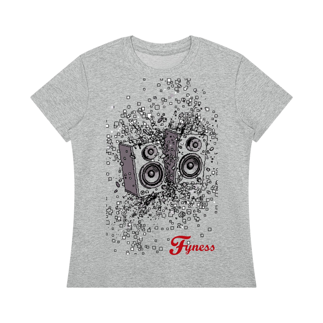 Women's Fyness Boomin Cropped Bodycon Tee