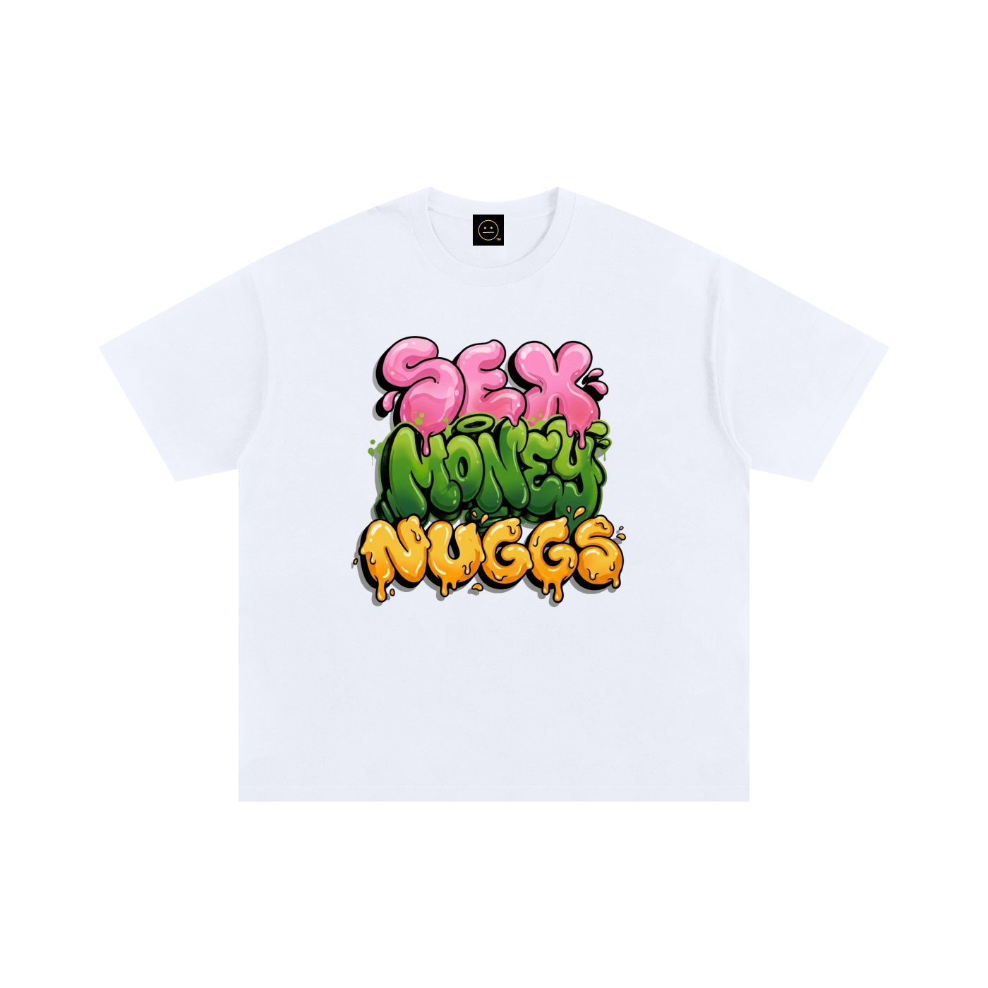 SEX MONEY NUGGS Oversized Tee
