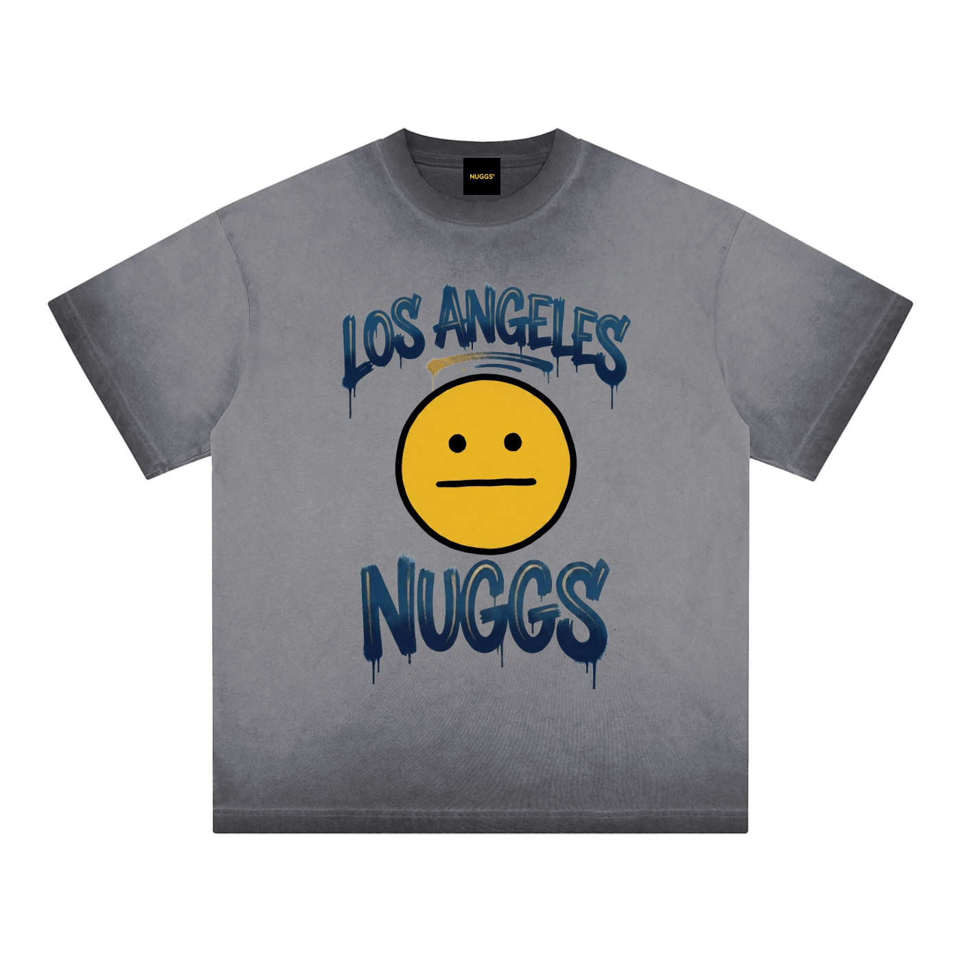 LA NUGGS x PEEZY Reverse Dyed T-Shirt