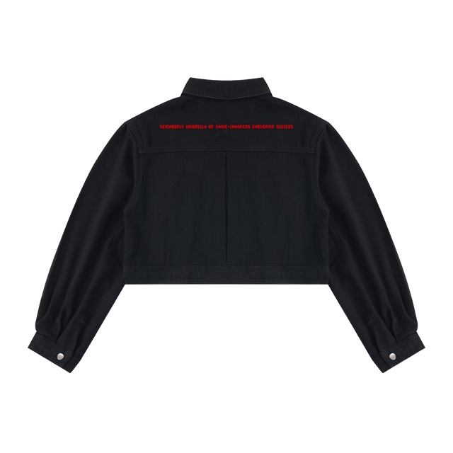 NUGGS Crop Denim Jacket