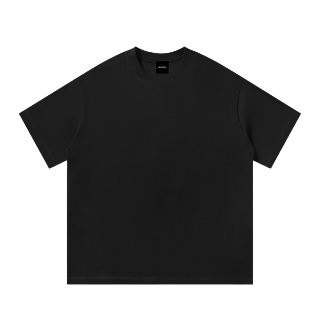 Heavyweight Cotton Black Tee
