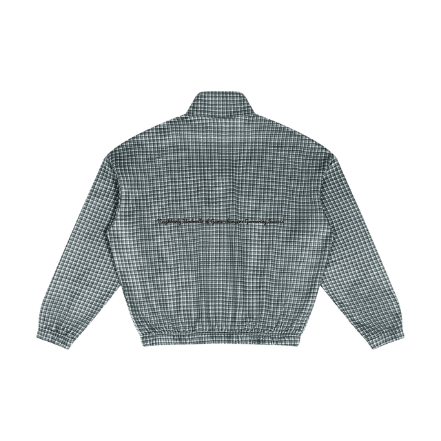 NUGGS Plaid Quarter-Zip Pullover