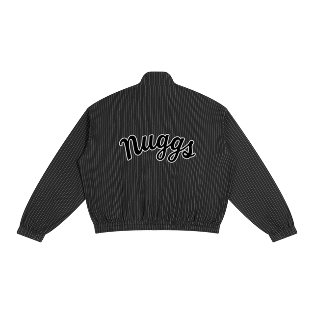 NUGGS Stripe Full-Zip Track Jacket