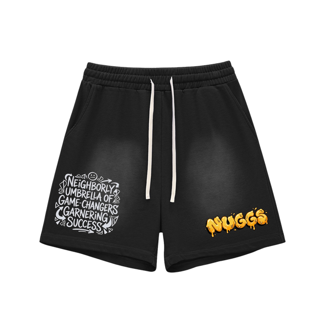 NUGGS DRIP Sunfade Shorts