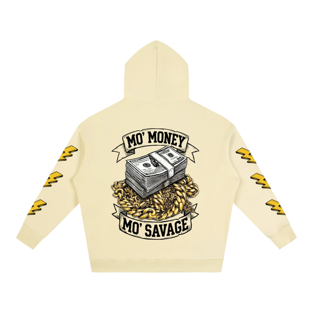 Mo' Money Mo' Savage Oversize Hoodie