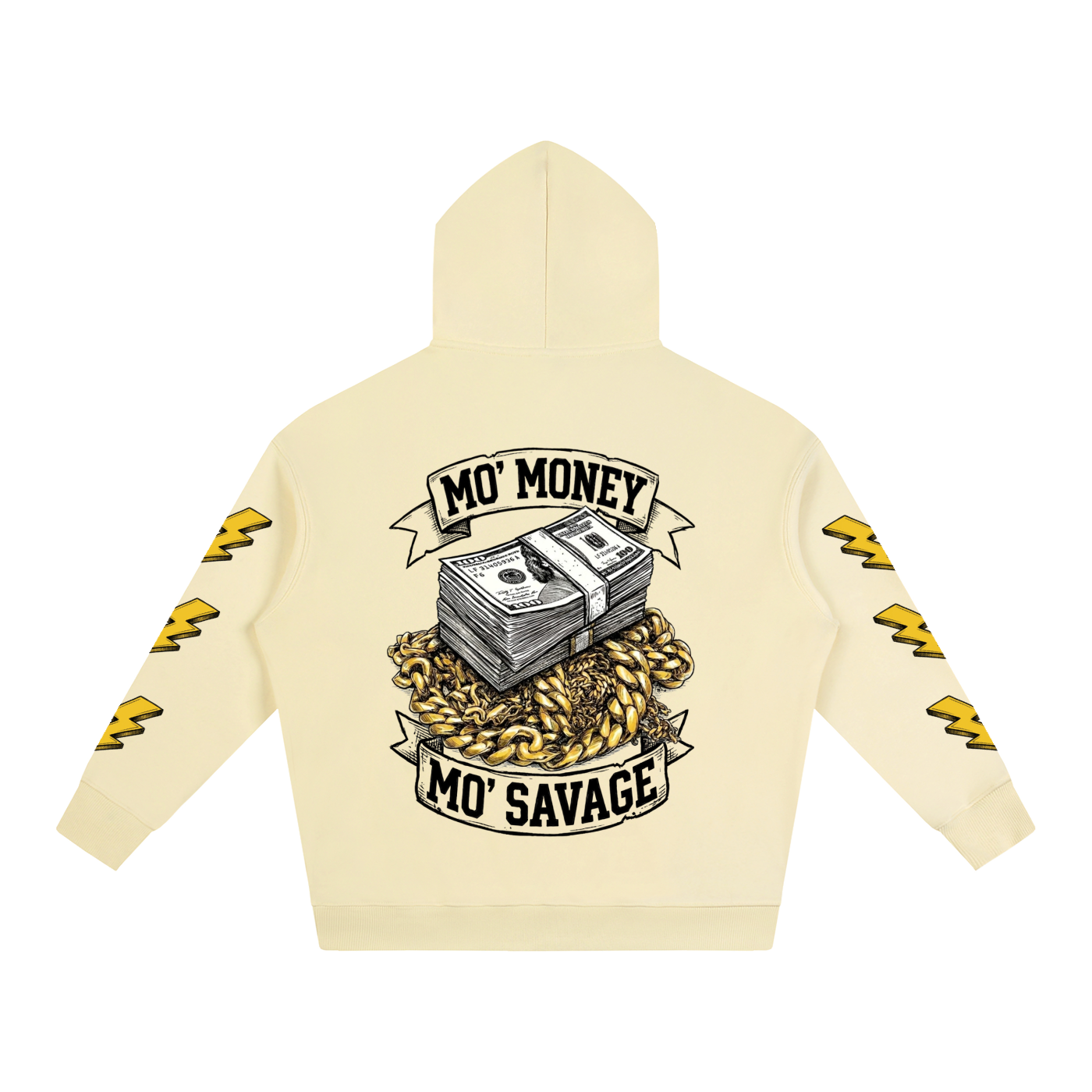 Mo' Money Mo' Savage Oversize Hoodie