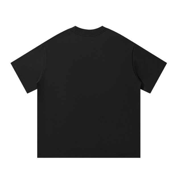 Heavyweight Cotton Black Tee