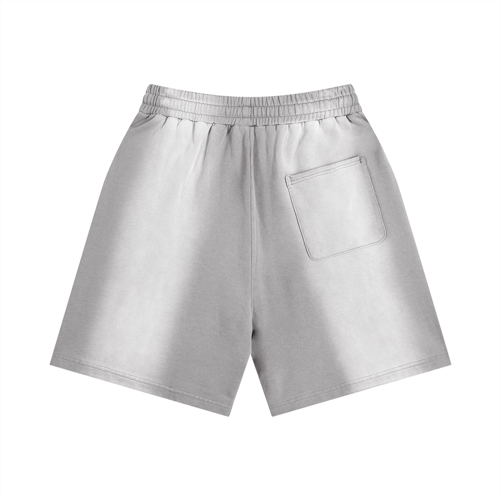 NUGGS DRIP Distressed Shorts