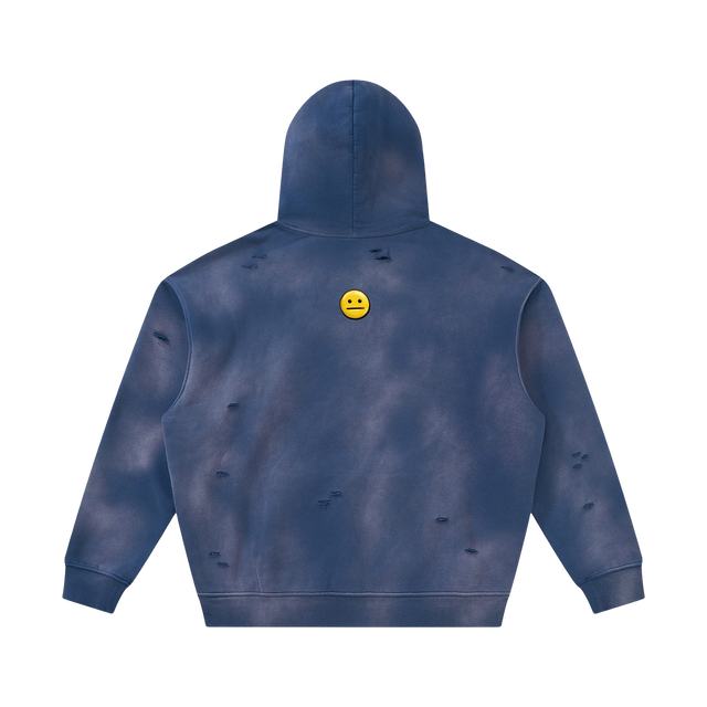 NUGGS Drip Sunfade Frayed Hoodie