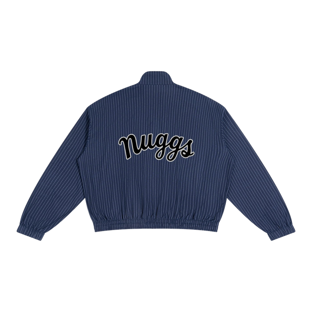 NUGGS Stripe Full-Zip Track Jacket
