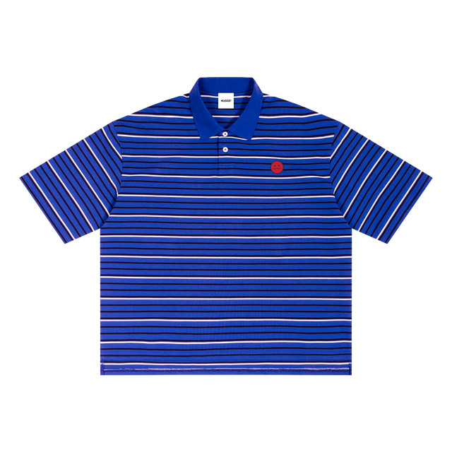 POKERFACE Striped Box Polo