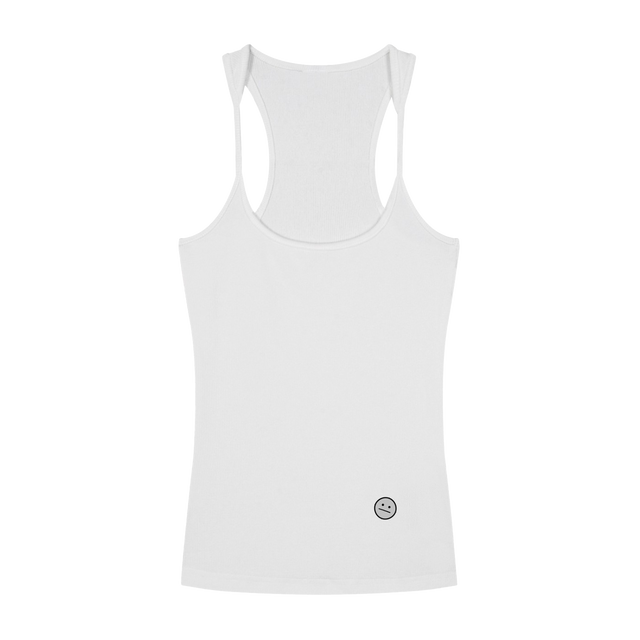 Slim Ribbed Racerback Tank