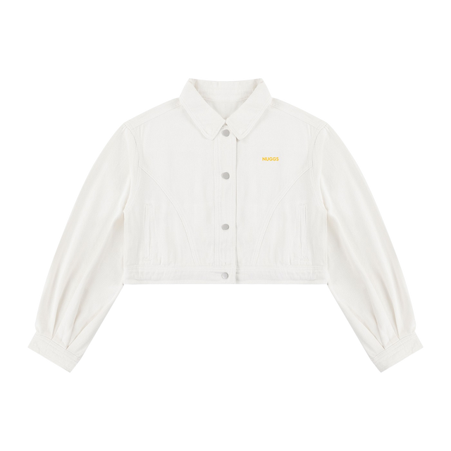 NUGGS Crop Denim Jacket